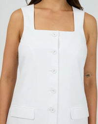 Aftersun White Dress by Silent Theory