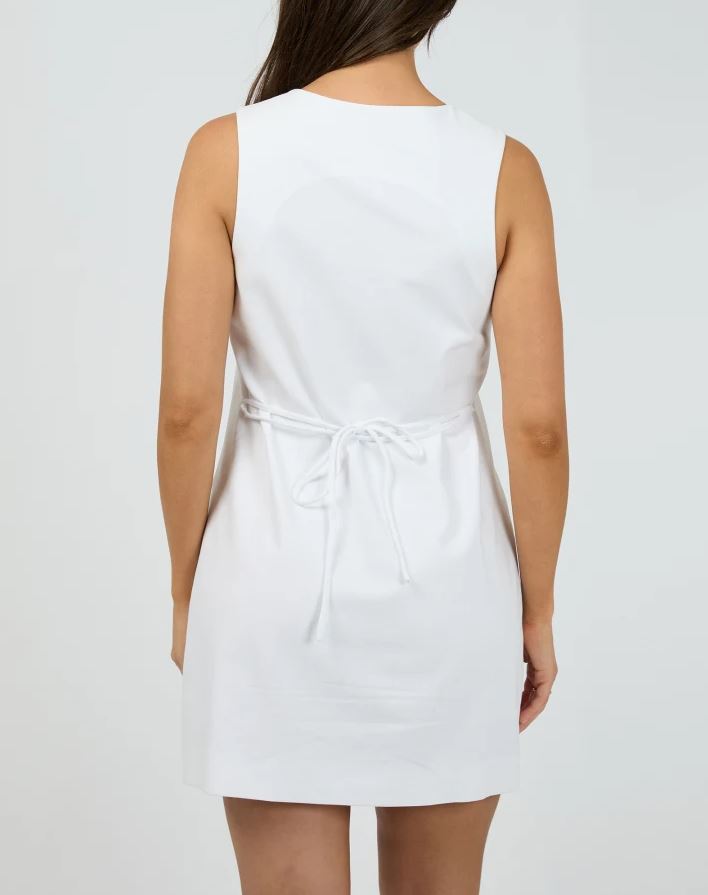 Aftersun White Dress by Silent Theory