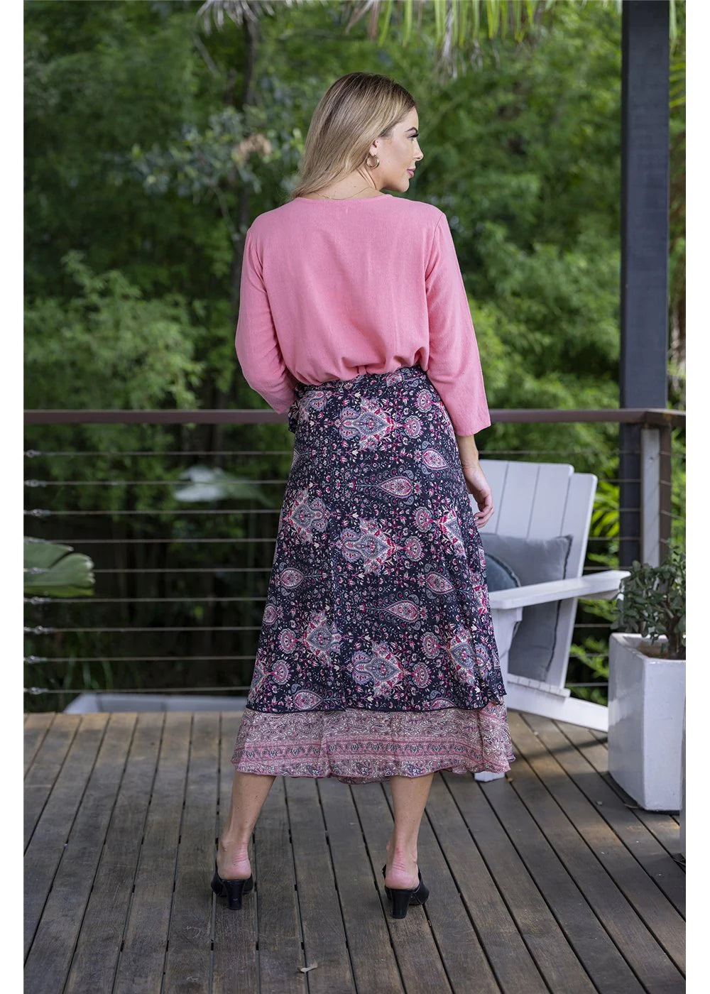 Allegra Wrap Skirt by Cienna
