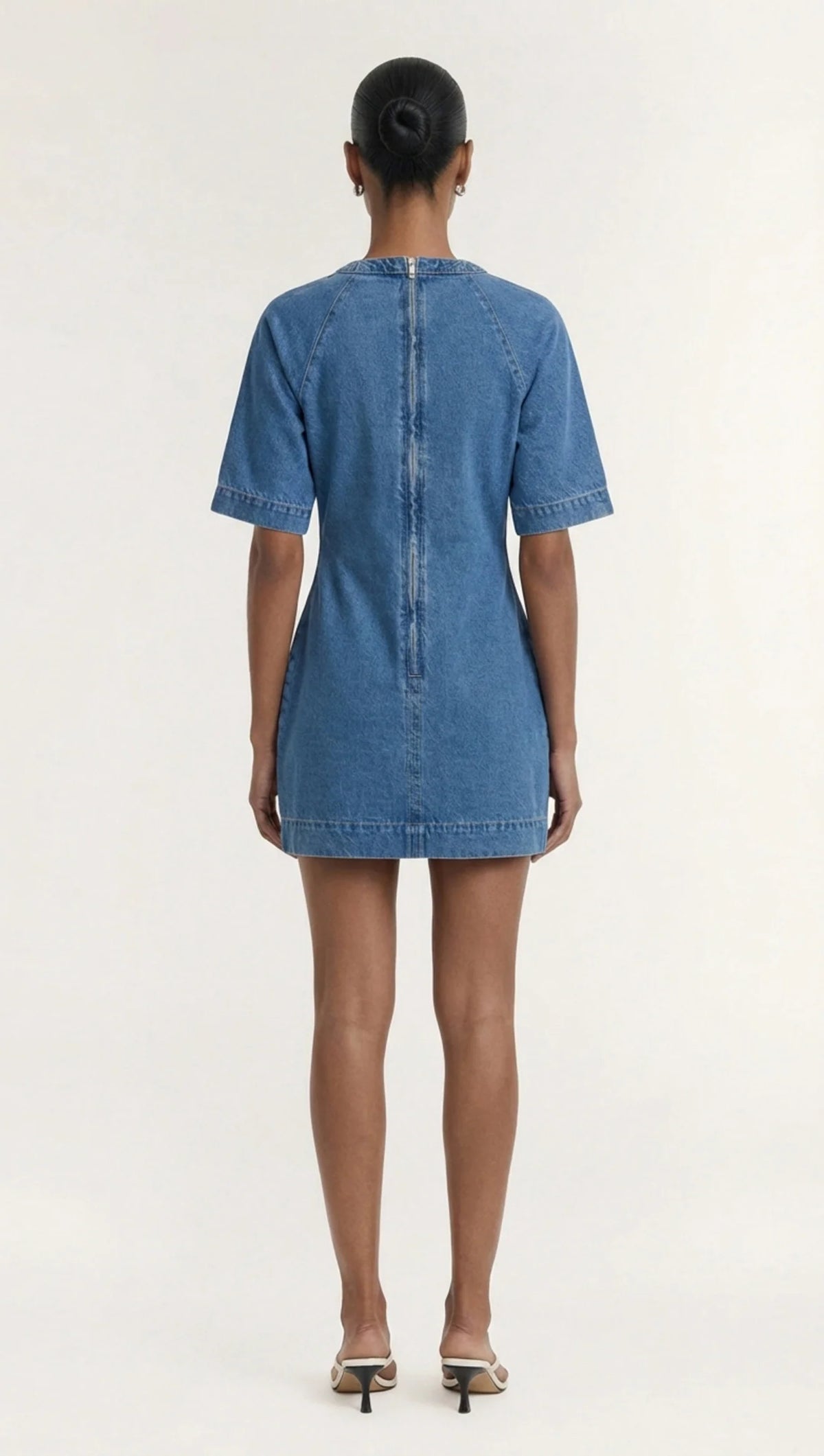 Ari Wrap Denim Dress