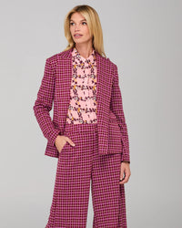Aiko Blazer Himari Check by Boom Shankar