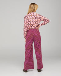 Aiko Pants Himari Check by Boom Shankar