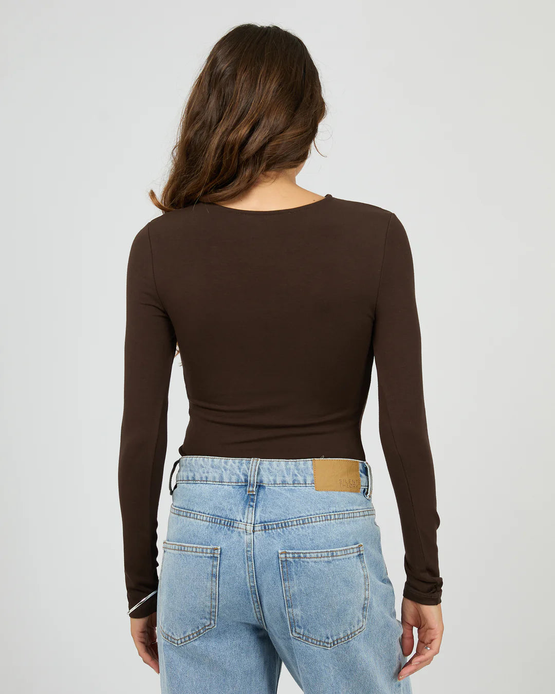 Atlas Long Sleeve Top Chocolate by Silent Theory