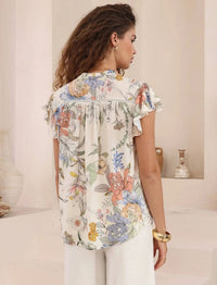 Botanical Blouse by Iris Maxi