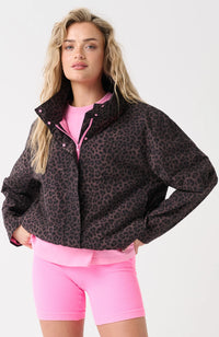 Beau Spray Jacket - Choc Leopard