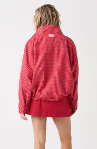 Beau Spray Jacket - Red Check