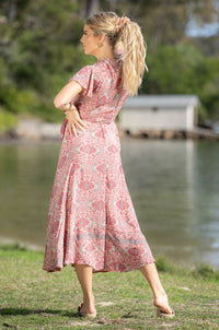 Binda Wrap Dress by Cienna