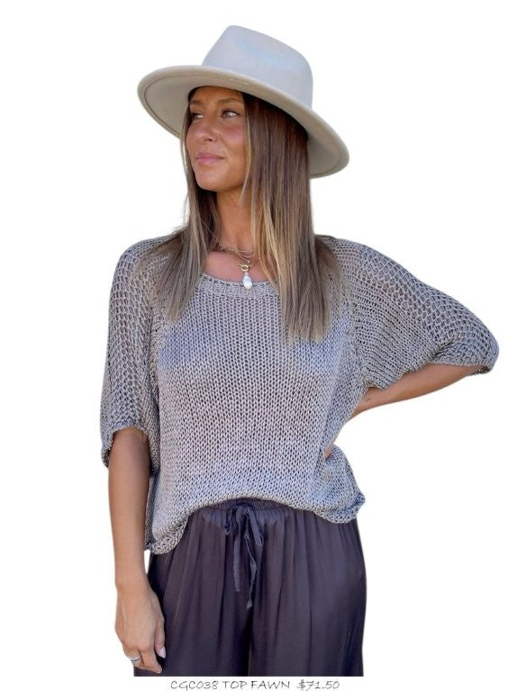 Luca Knit Top by Cindy G