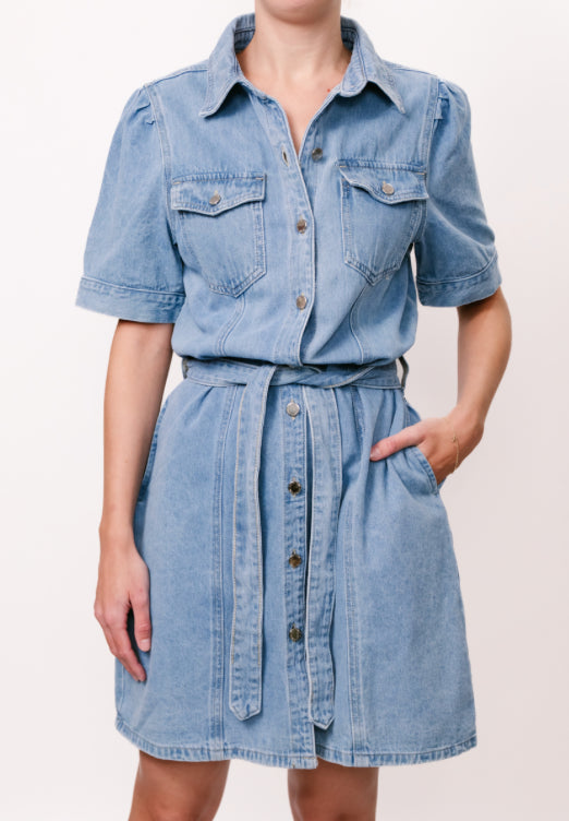 Tammy Denim Shirt Dress