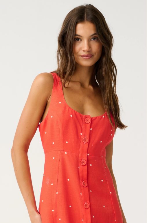 Constance Mandarin Dress by Cartel & Willow