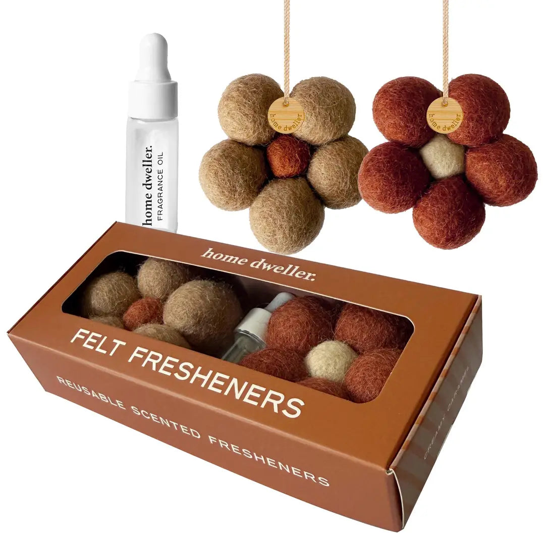 Felt Flower Fresheners