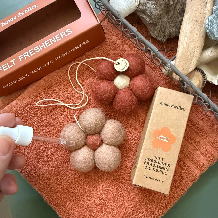 Felt Flower Fresheners