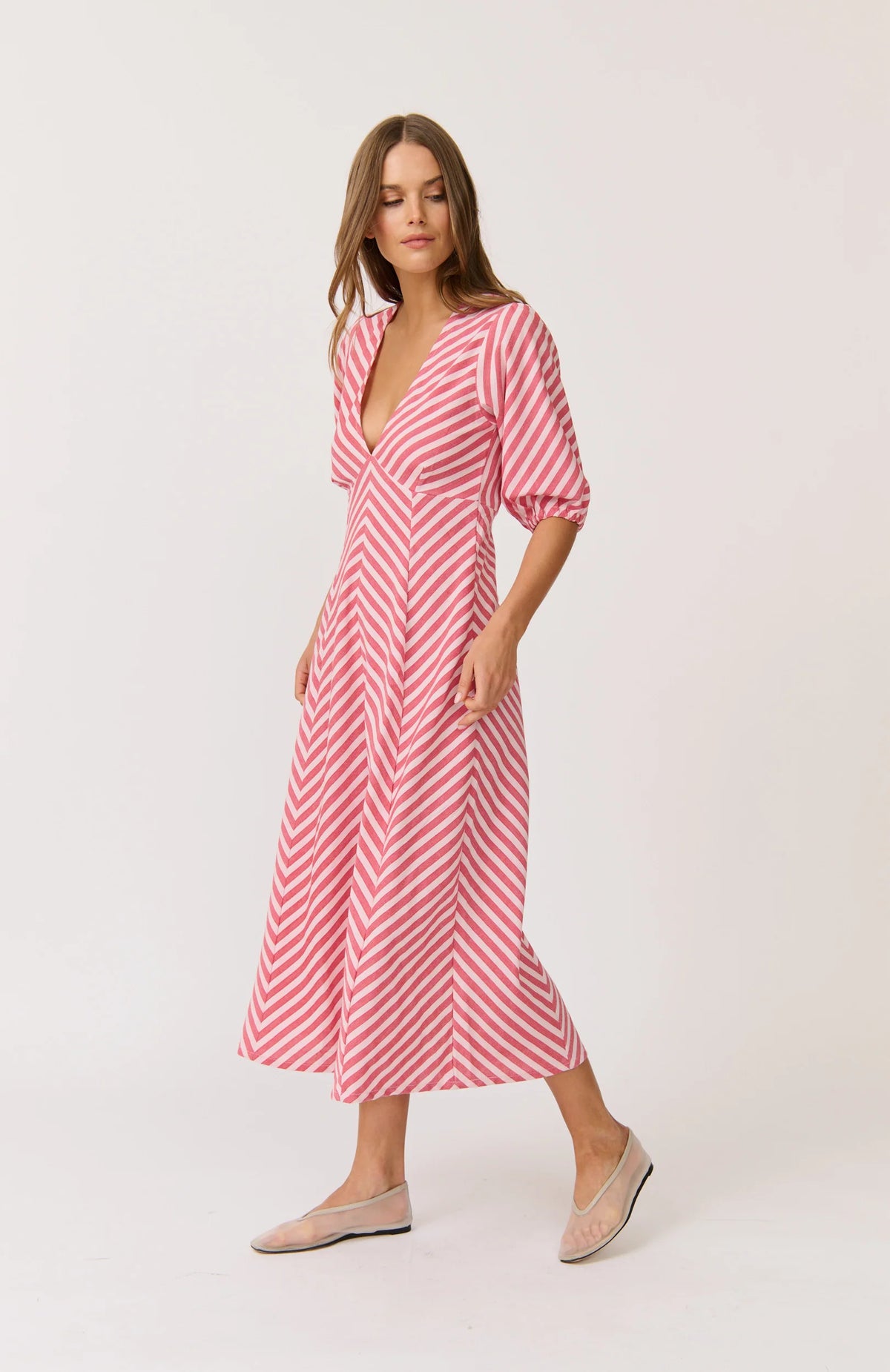 Roza Midi Dress by Cartel & Willow