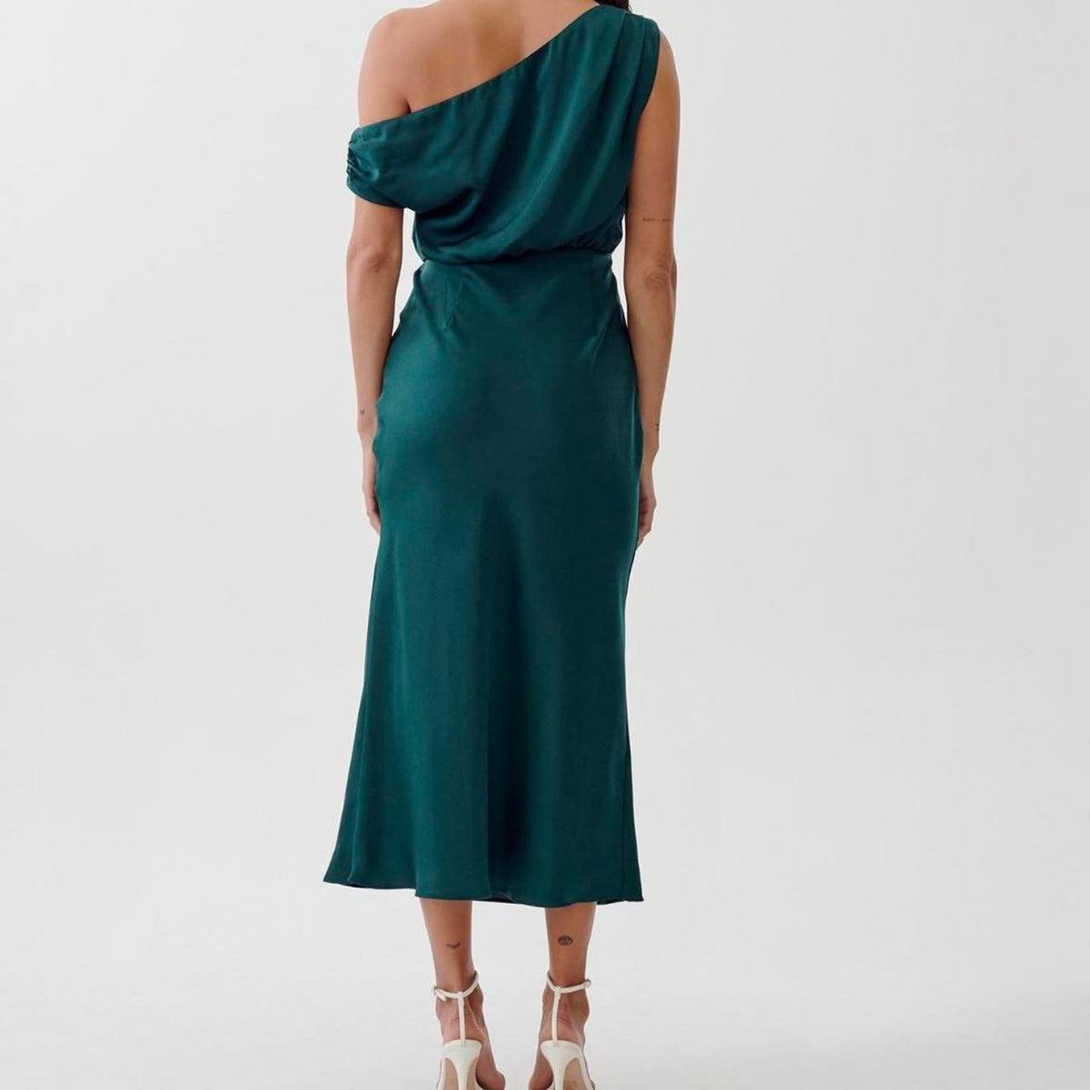 Gaia Emerald Dress