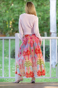 Dakota Hibiscus Skirt by Cienna
