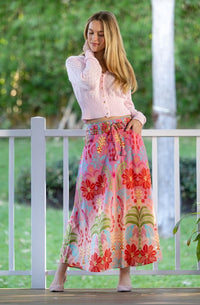 Dakota Hibiscus Skirt by Cienna