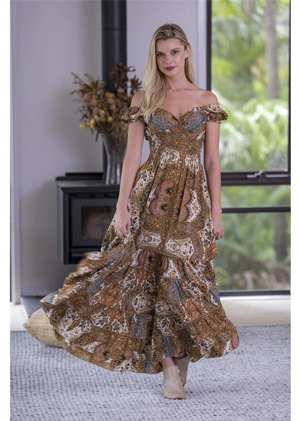 Donella Rosa Dress by Cienna