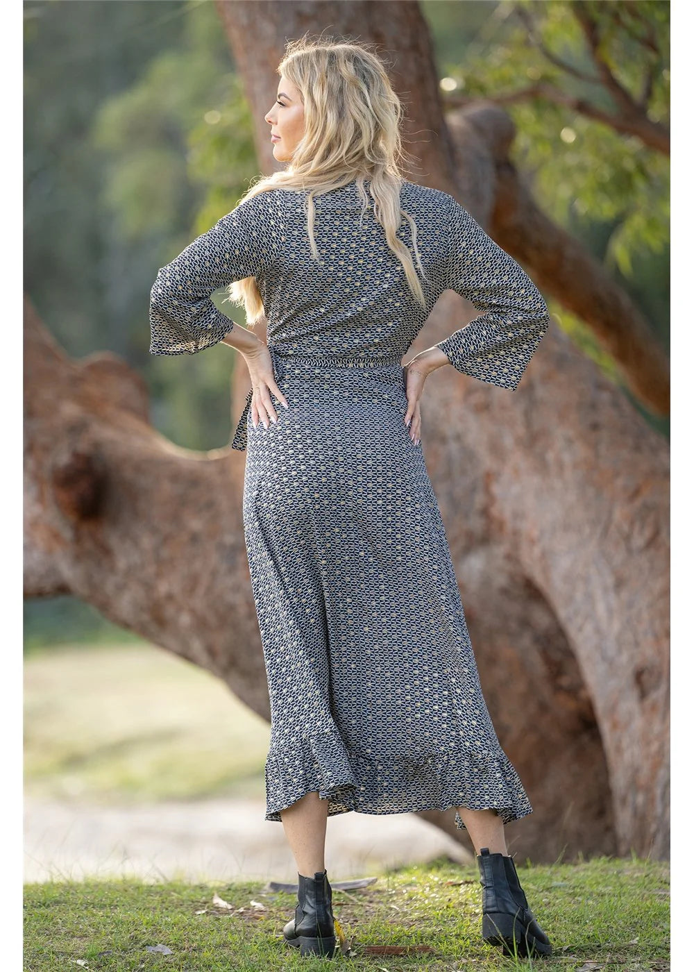 Eline Wrap Dress by Cienna