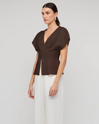 Estelle Pleated Blouse