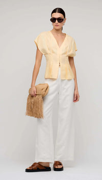 Estelle Pleated Blouse
