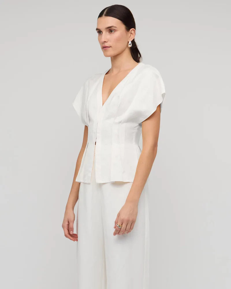 Estelle Pleated Blouse