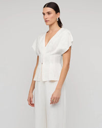 Estelle Pleated Blouse