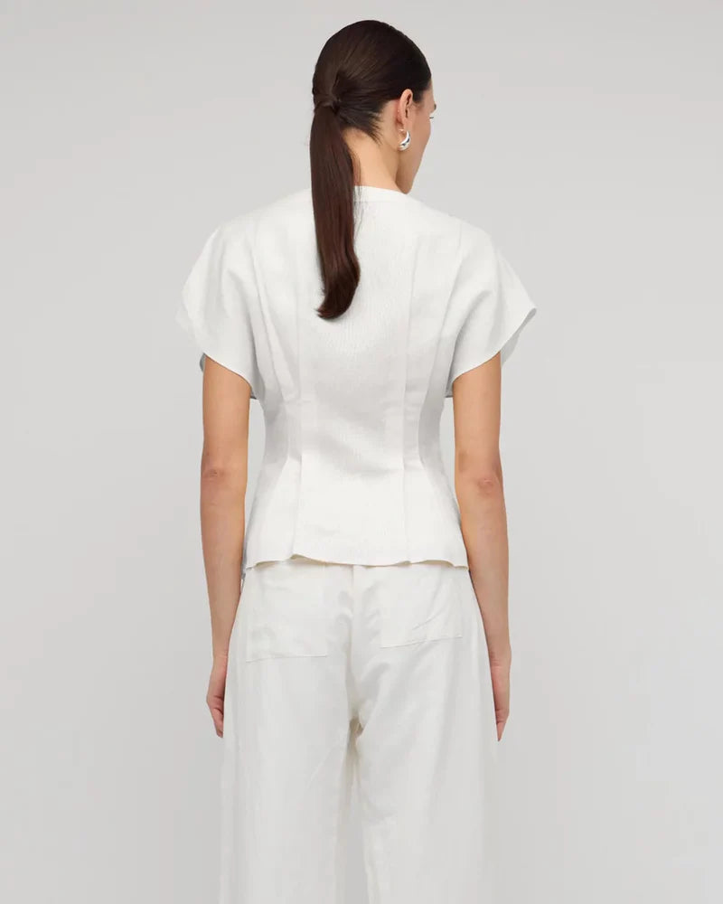 Estelle Pleated Blouse