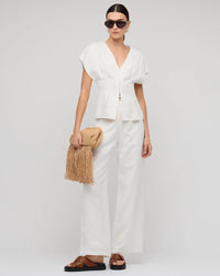 Estelle Pleated Blouse