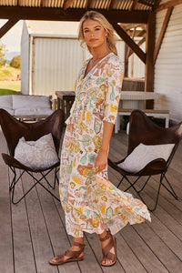 Indiana Maxi Fantasy Print by Jaase