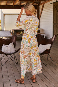 Indiana Maxi Fantasy Print by Jaase