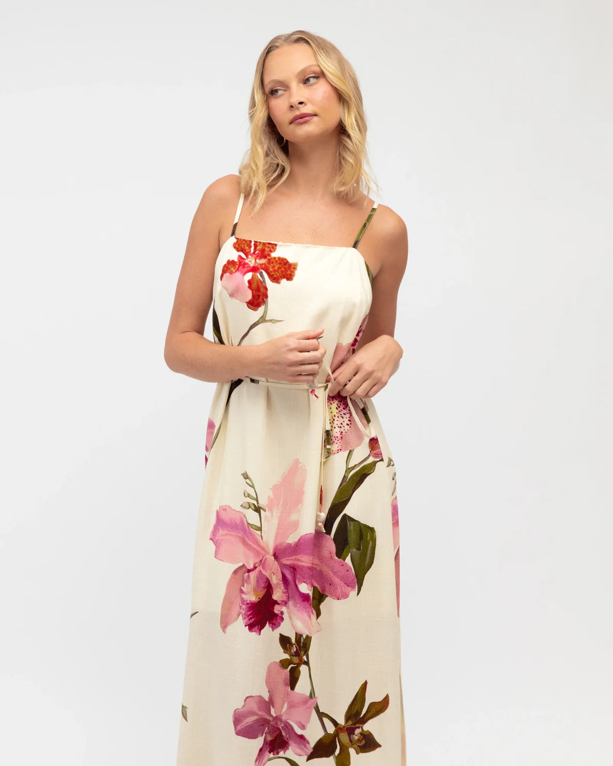 Floral Fantasy Maxi Dress by White Closet