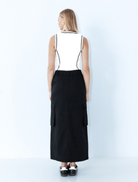 Heartless Cargo Midi Skirt