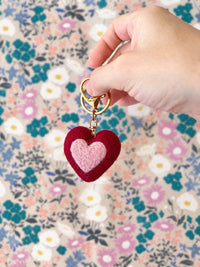 Heart Key Chain