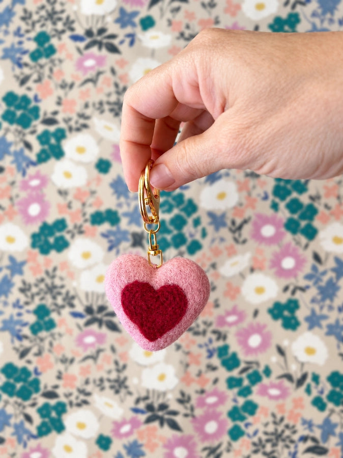Heart Key Chain