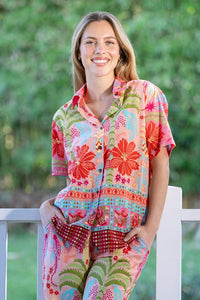 Hibiscus Shirt by Cienna