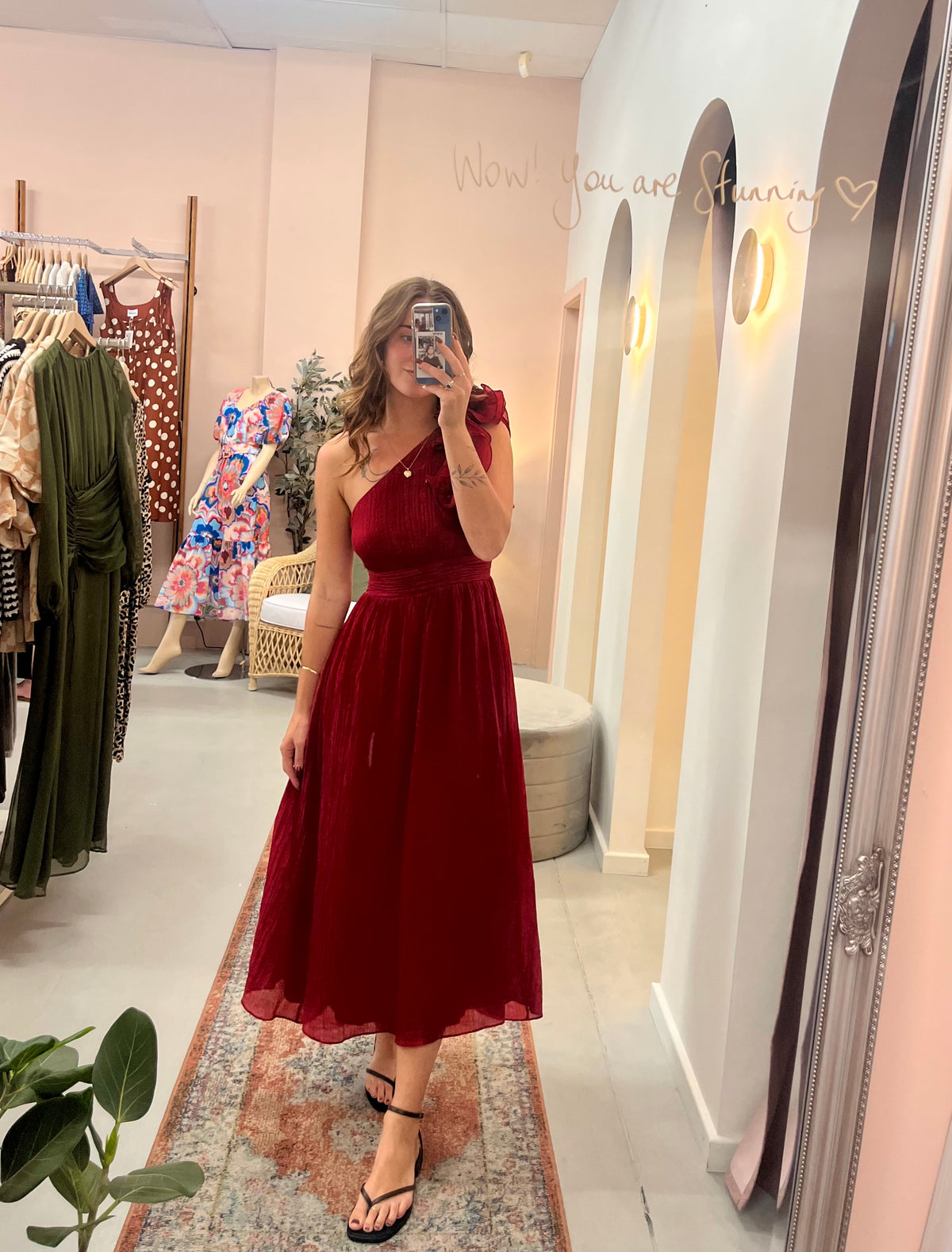 Scarlet Soiree Dress