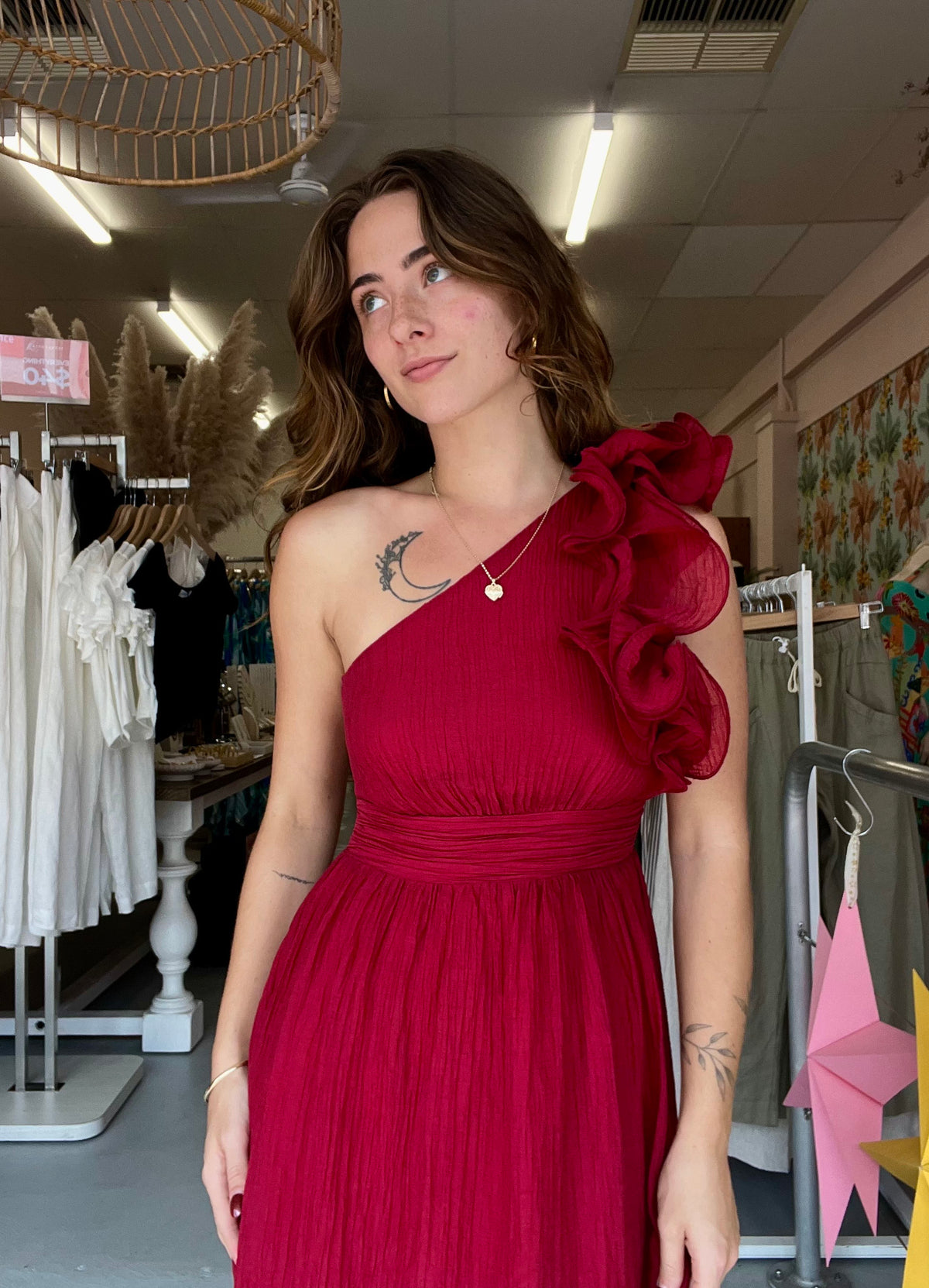 Scarlet Soiree Dress