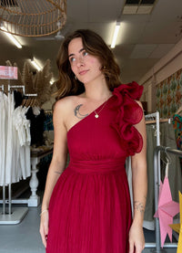 Scarlet Soiree Dress