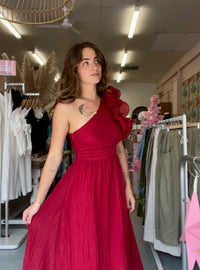 Scarlet Soiree Dress