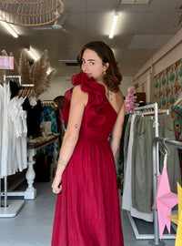 Scarlet Soiree Dress