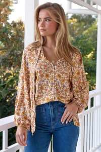 Solara Print Imogen Blouse