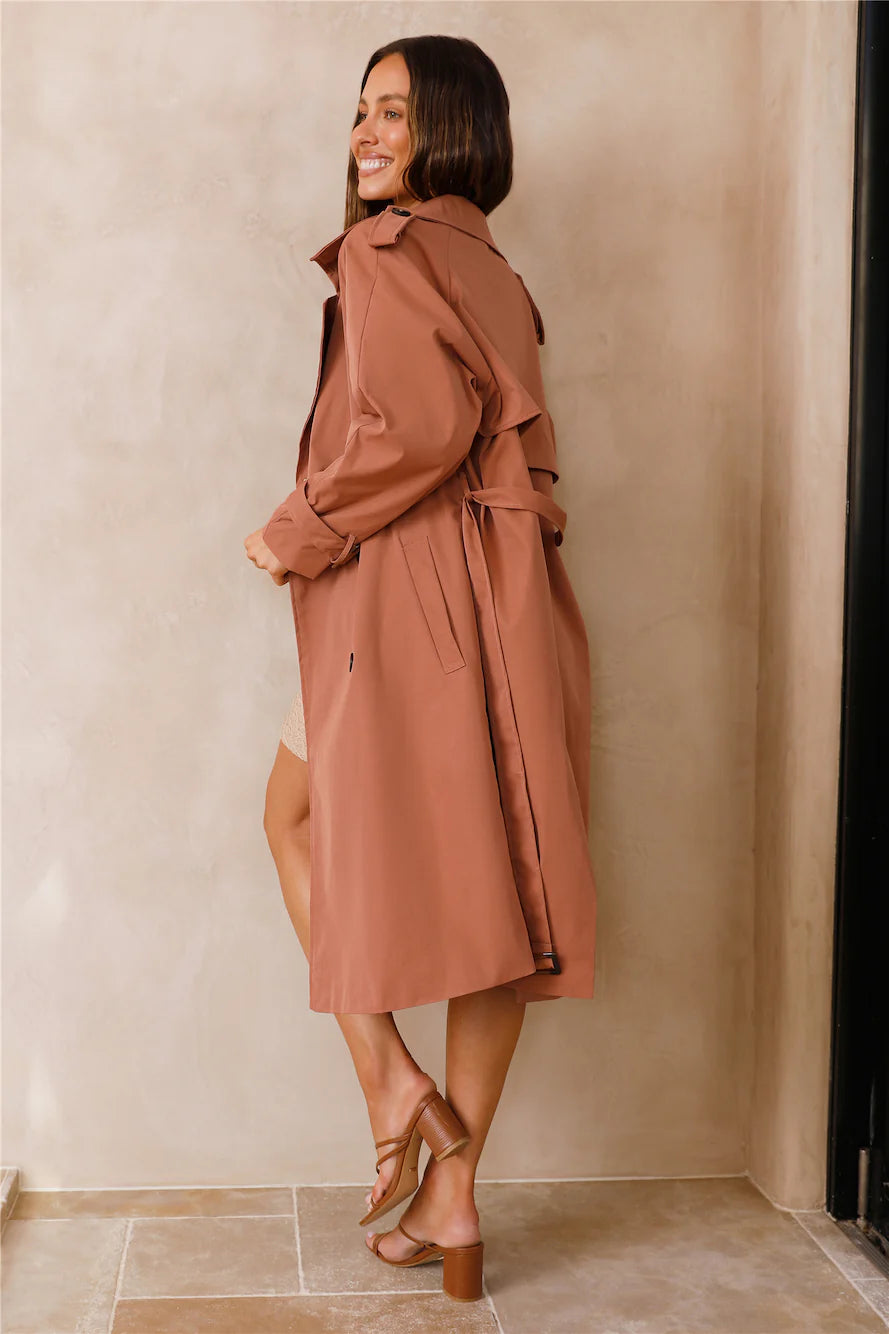 Midi Trench Coat