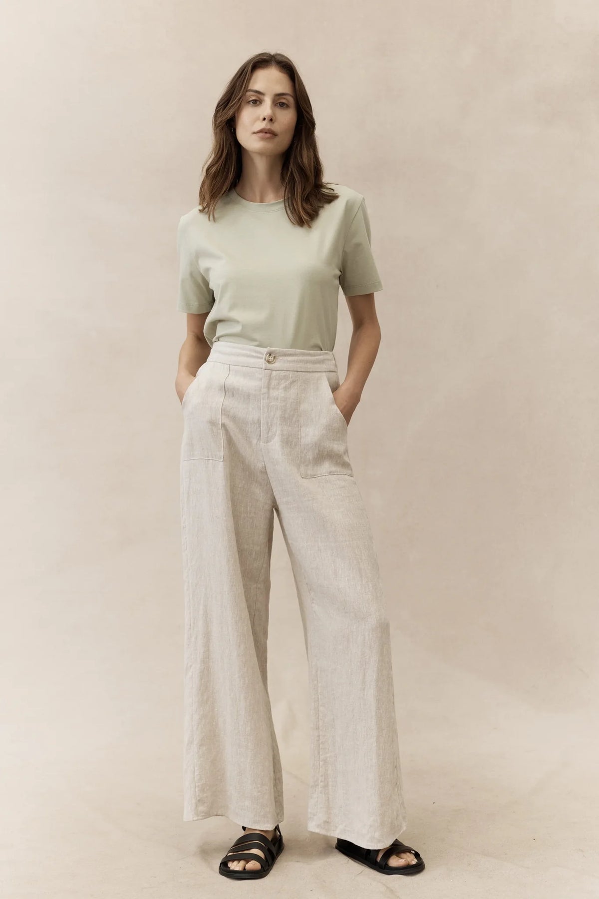 Jude Linen Pant by Little Lies