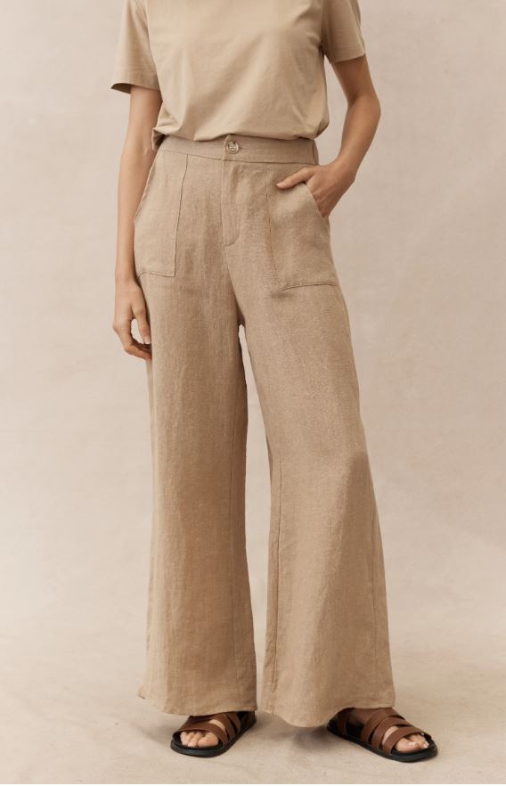 Jude Linen Pant by Little Lies