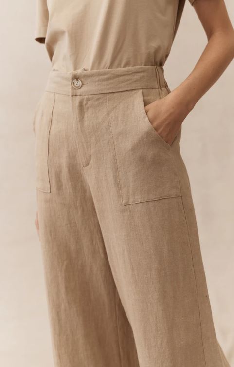 Jude Linen Pant by Little Lies