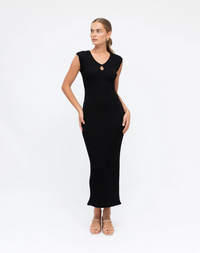 Keyhole Midi Dress