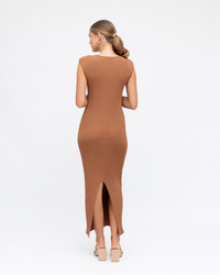 Keyhole Midi Dress