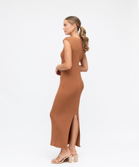 Keyhole Midi Dress