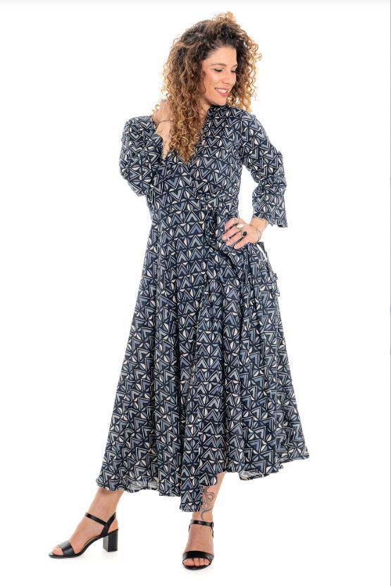 Katie Wrap Dress by Cienna