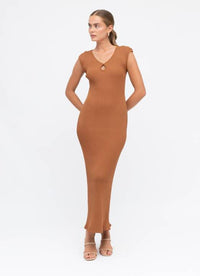 Keyhole Midi Dress